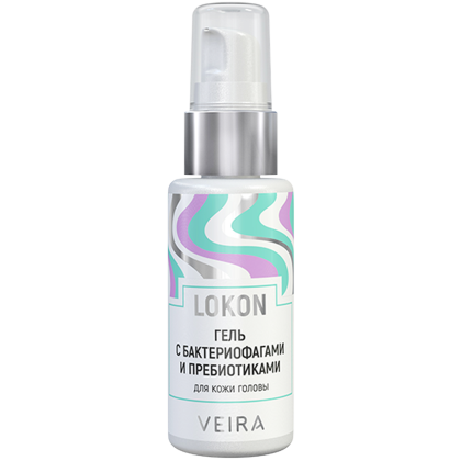Гель с бактериофагами и пребиотиками для кожи головы