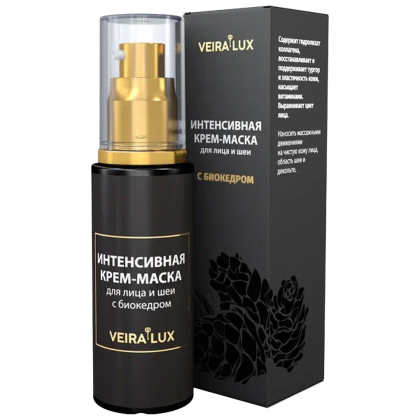 Интенсивная крем-маска для лица и шеи с биокедром