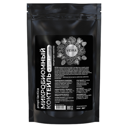 «Микробиомный коктейль + Бузина и Биокедр»